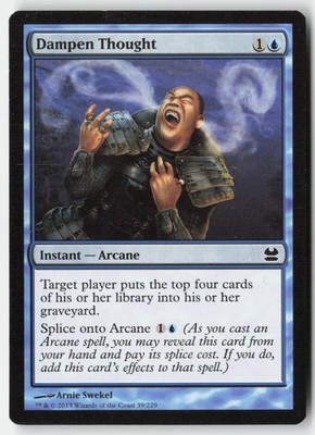 MTG - Dampen Thought #39 - Regular - MMA Modern Masters