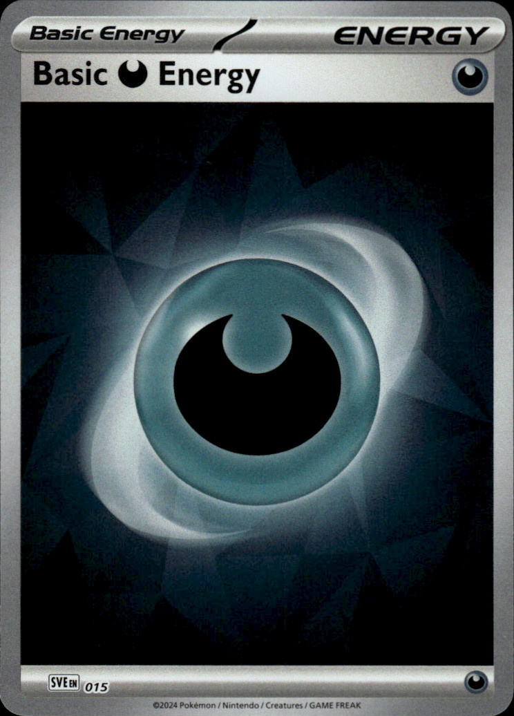 Basic Darkness Energy Holo Common SVE: Scarlet & Violet Energies 015 NM