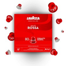 80/240/480 LAVAZZA IN ALLUMINIO QUALITA' ROSSA COMPATIBILI NESPRESSO®