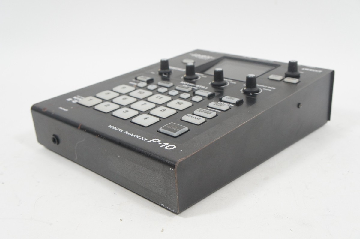 【希少】Roland EDIROL P-10 Visual Sampler Edirol P-10 Visual Sampler Audio Video Sample Pad VJ DJ P10 Roland