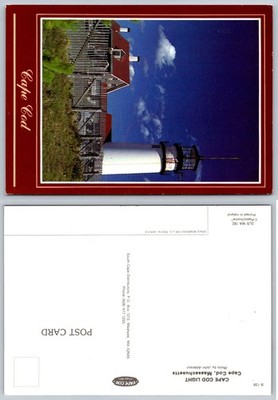 Cape Cod Light Lighthouse MA Chrome Postcard Highland Light Massachusetts