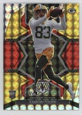 2022 Mosaic Rookies Choice Fusion Red & Yellow Prizm 22/80 Samori Toure 00a0