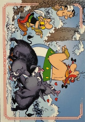 Panini ASTERIX SINE TEMPORE TREASURE BOX Max! Karte #110