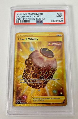 Urn of Vitality graded PSA 9 for sale on eBay