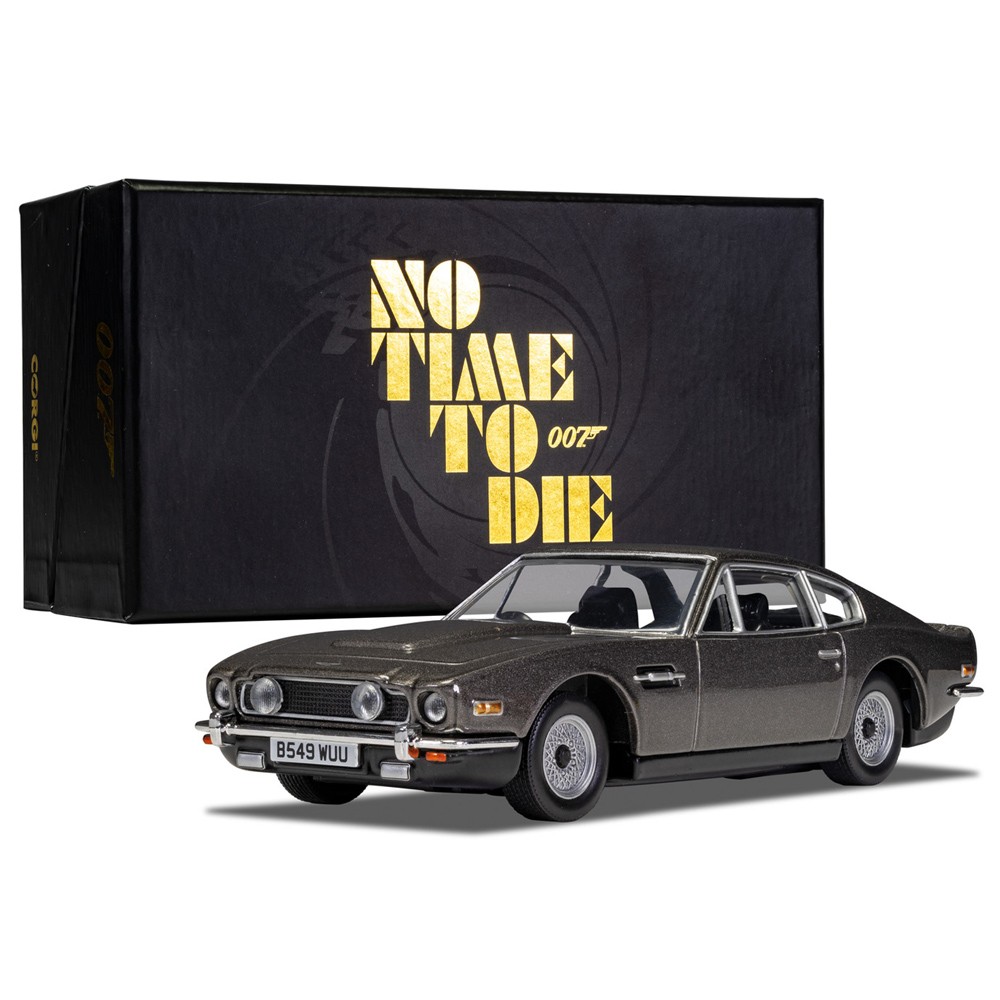 Corgi James Bond No Time To Die Aston Martin V8 Vantage Die-Cast Car Model