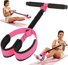 Upgraded Durable Pedal Resistance Band with Handle, Thickened Latex Tubes and So