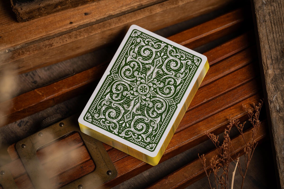 A. Haines Golden Eagle No. 7 Vintage Playing Cards - Gilded Edition (UK)