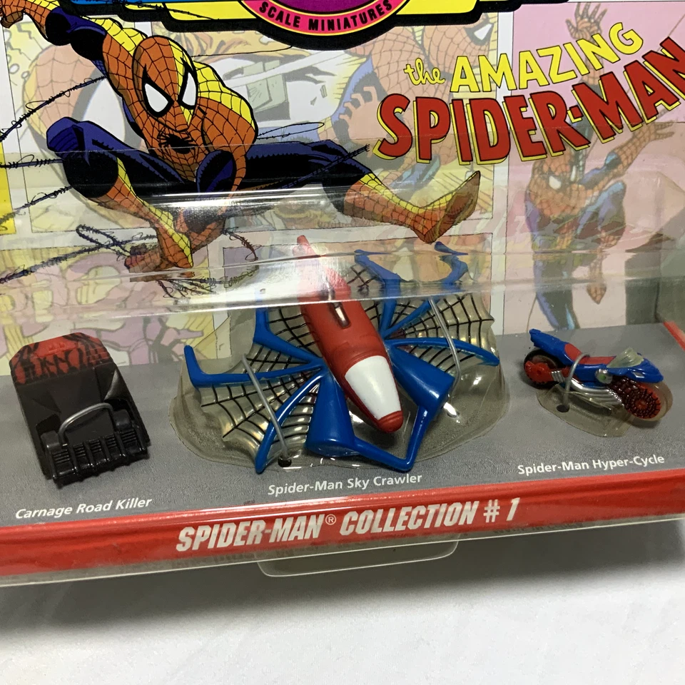 Vintage Micro Machines Spider-Man Collection #1 The Amazing Spiderman 1993 Rare - Image 2 of 4