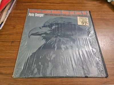 Pete Seeger - American Favorite Ballads: Songs And Tunes, Vol. 5 - LP, Mono