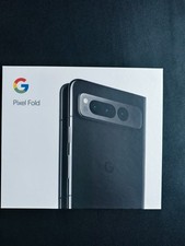 Google Pixel Fold 5G- Unlocked 256GB 12GB G9FPL - Obsidian Black - New