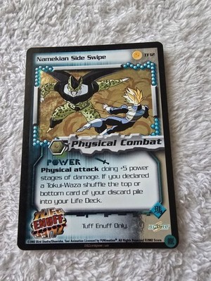 DBZ Dragon Ball Z FOIL Namekian Side Swipe TF12 CCG Limited Tuff Enuff Promo MP