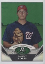 2011 Bowman Platinum Prospects Green 550/599 Sammy Solis #BPP89 0l2