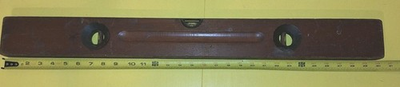 #ad Vintage Stanley No 12 30quot; Wooden Level $49.95