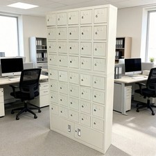 40 Doors Mobile Phone Storage Cabinet Cell Phone Locker Box for Office School