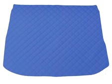 BLU SCURO Tappetino bagagliaio Ecopelle per Nissan Qashqai III J12 N-Connecta, T