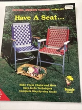 Pepperell Braiding Company Have A Seat Workbook Chairs & More Booklet BB31