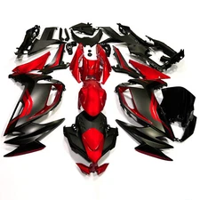 Red Black Fairing Kit Body Bodywork For Kawasaki Ninja 650 EX650 2020-2024 US