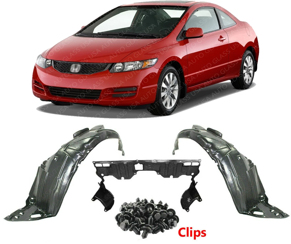 2009 honda online civic fender liner