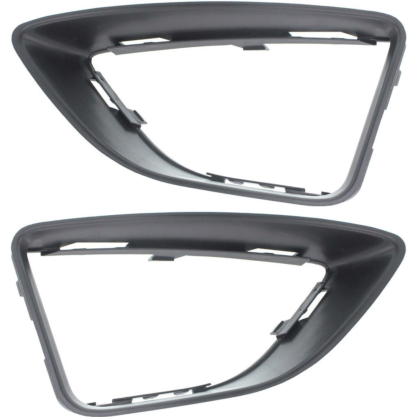 Комплект накладок противотуманных фар для Ford Fusion 2010-2012 гг., молдинг левой и правой фары, 2 шт.