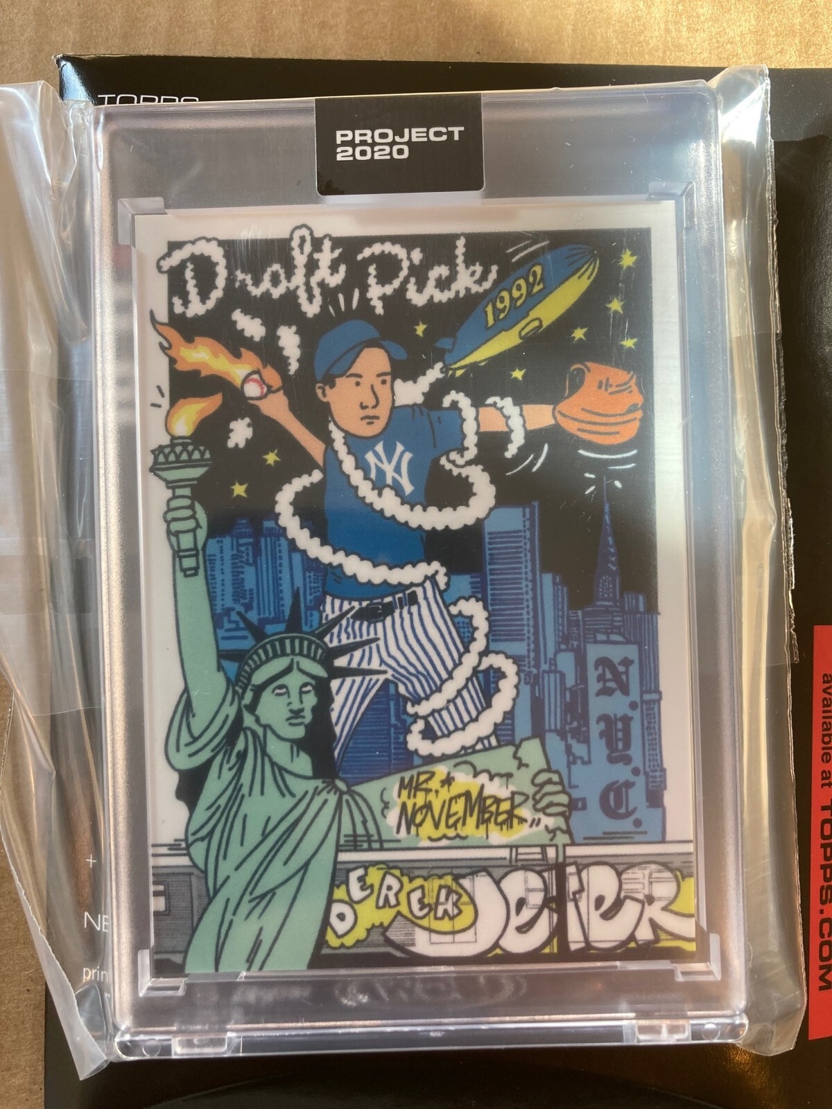 Topps Project 2020 #107 Derek Jeter by Ermsy