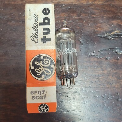 GE 6CG7 6FQ7 Vacuum Audio Tube | eBay