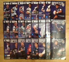 Bristol Rugby Programmes 2008 - 2011
