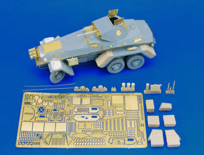 Royal Model RM253 - 1:35 Sd. Kfz. 231 (6 rad) Armored Car (for Historic kit) - Z
