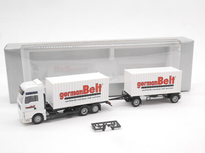 1:87 AWM MAN TGA XXL Container Hängerzug mit 2x 20ft German Belt  in OVP