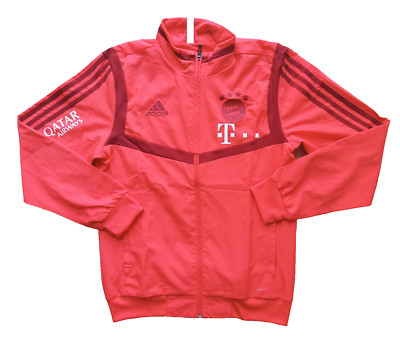 FC Bayern München MATCHWORN Anthem Präsentations Trainings Jacke Sponsoren S