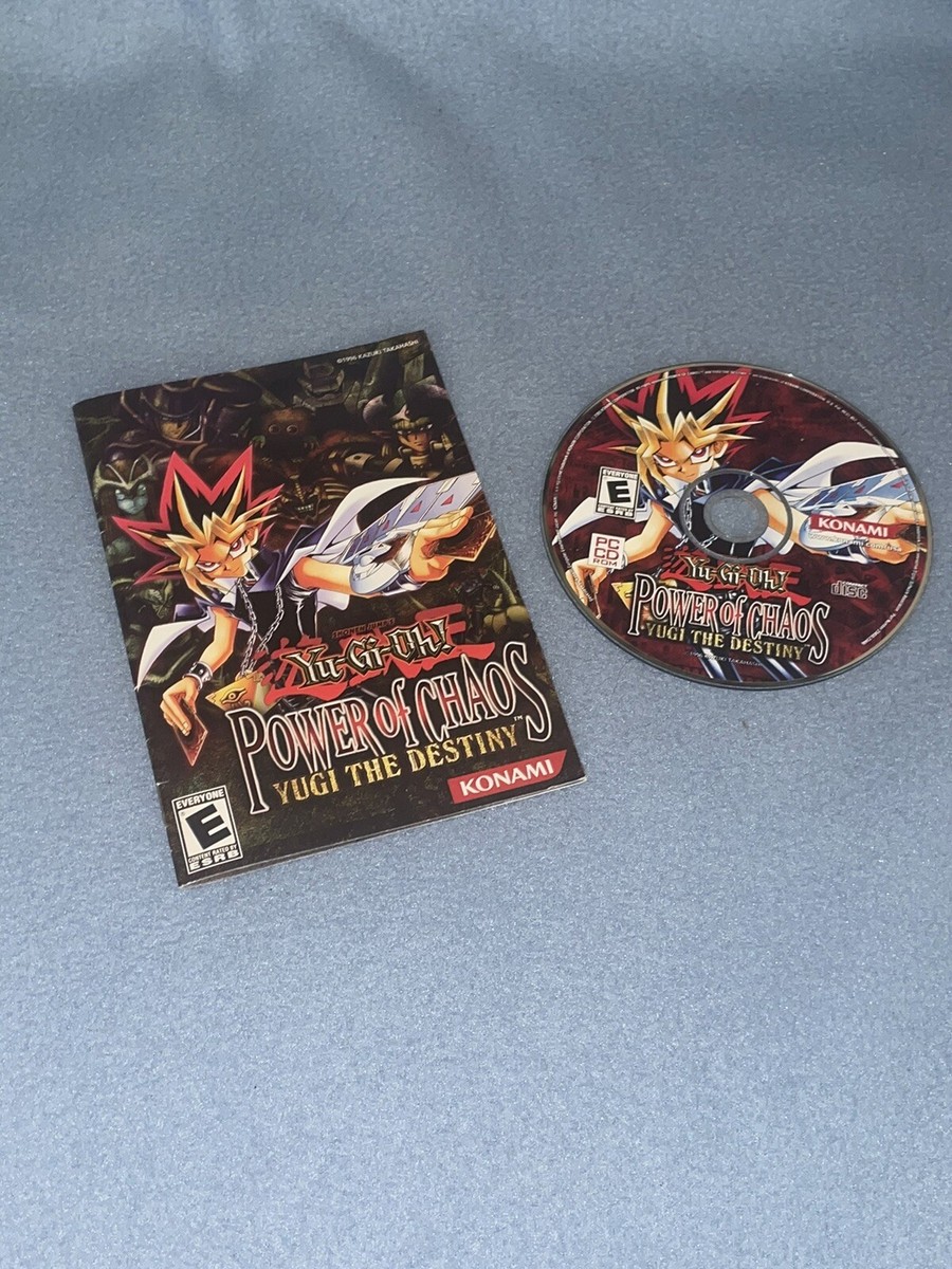 Yu-Gi-Oh! Power of Chaos: Yugi the Destiny PC CD-ROM PC Disc