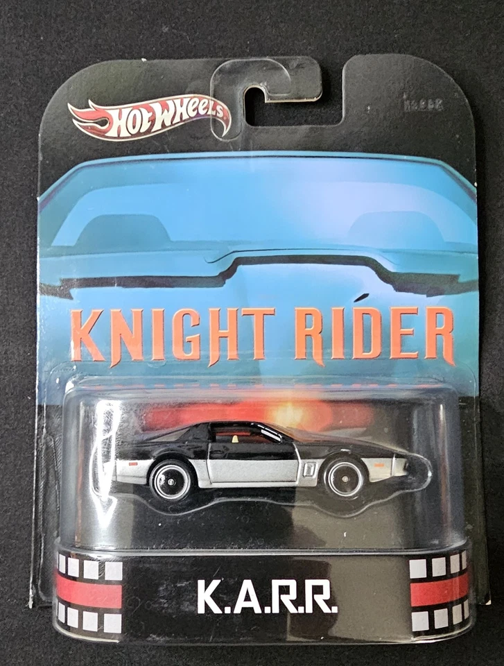 Hot Wheels Knight Rider Karr Real Riders Coche RARO 1 64 Sello 3442N  Foto 3 de 4