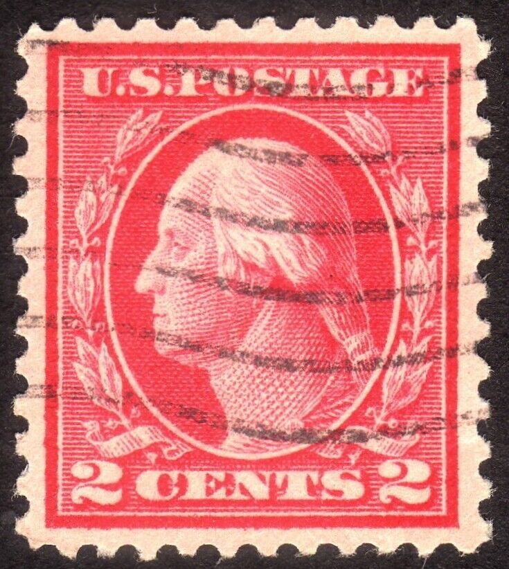1917, US 2c, Washington, Used, Superb, Sc 499