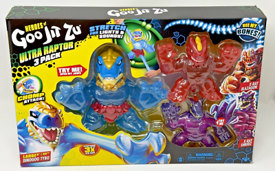 Heroes of Goo Jit Zu Ultra Raptor Super-sized 8