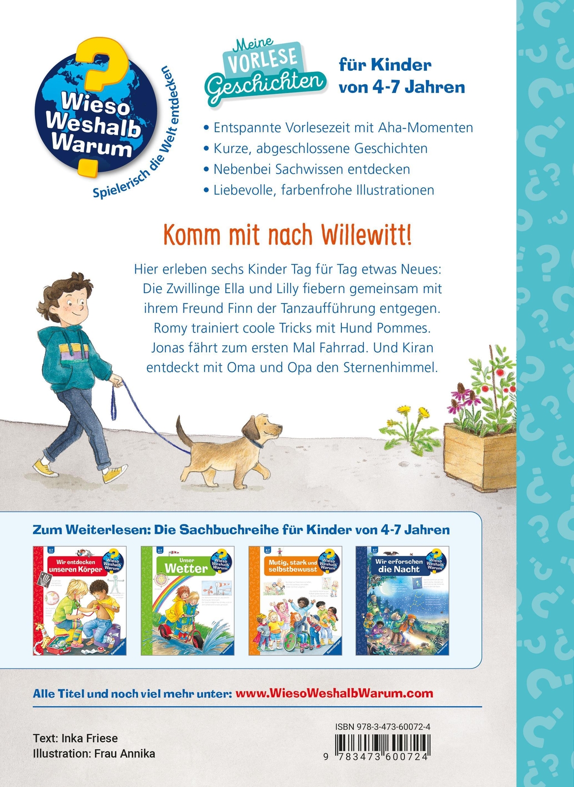 Thumbnail - Wieso? Weshalb? Warum? Meine Vorlesegeschichten, Band 1: Was Erleben