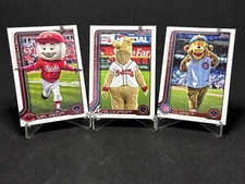 2025 TOPPS MASCOT CARDS (COMPLETE YOUR SET)