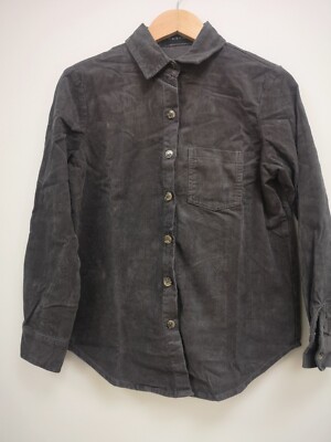 Pixie Girl Grey Cord Shirt 