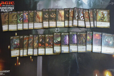 Warcraft TCG CCG - Onyxia Schatzkarten x 32 - Folien-Epen selten und uncommons