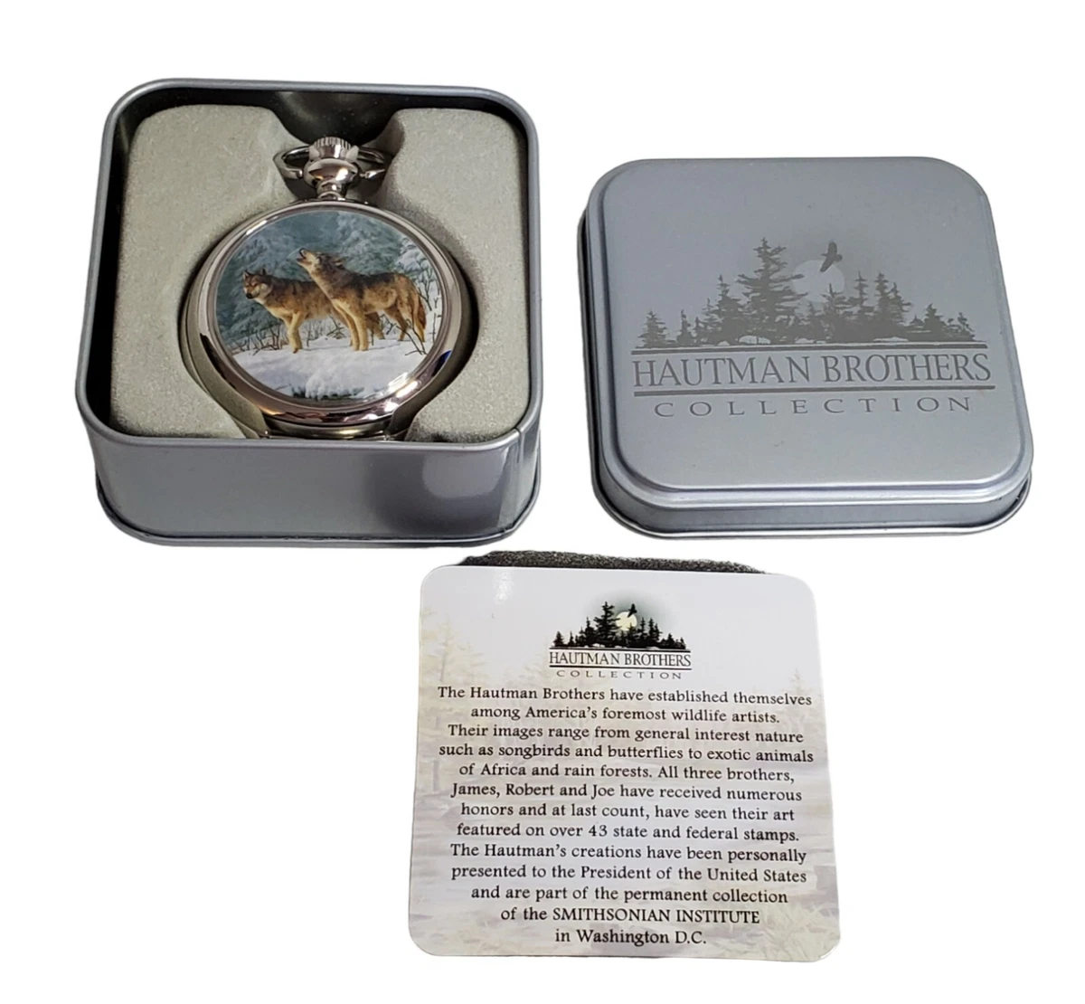 Hautman brothers collection pocket clearance watch