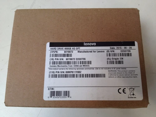 90Y8872,90Y8873, 49Y2003, 49Y2004_Brand New 600GB 10K RPM SAS 2.5" HOT-SWAP HDD