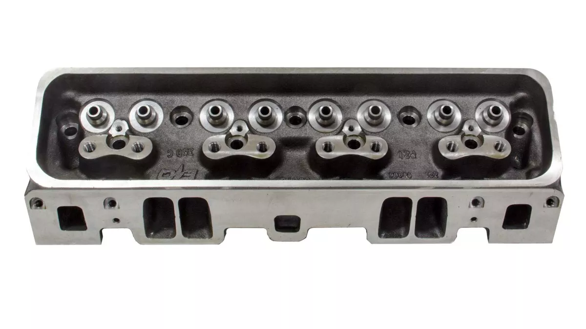 EngineQuest Vortec Cast Iron Cylinder Head - (Bare) - SB Chevy : CH350C