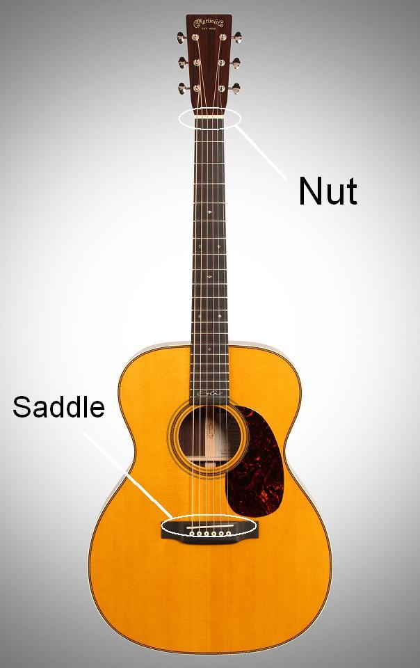 Ricambio MusicianAtHeart USA Bone Nut Per Chitarra Epiphone - Dado Per Capotasto Acustico/elettrico, Nuovo Originale Accessorio Chitarra Epiphone - Foto 2