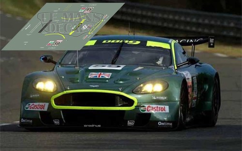 Decals Aston Martin DBR9 Le Mans 2005 1:32 1:43 1:24 1:18 87 slot AMR calcas - Picture 3 of 3