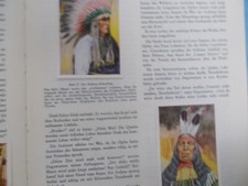 ALBUM DI FIGURINE sugli indiani d'America (SCRITTO IN TEDESCO) completo!!! 1962
