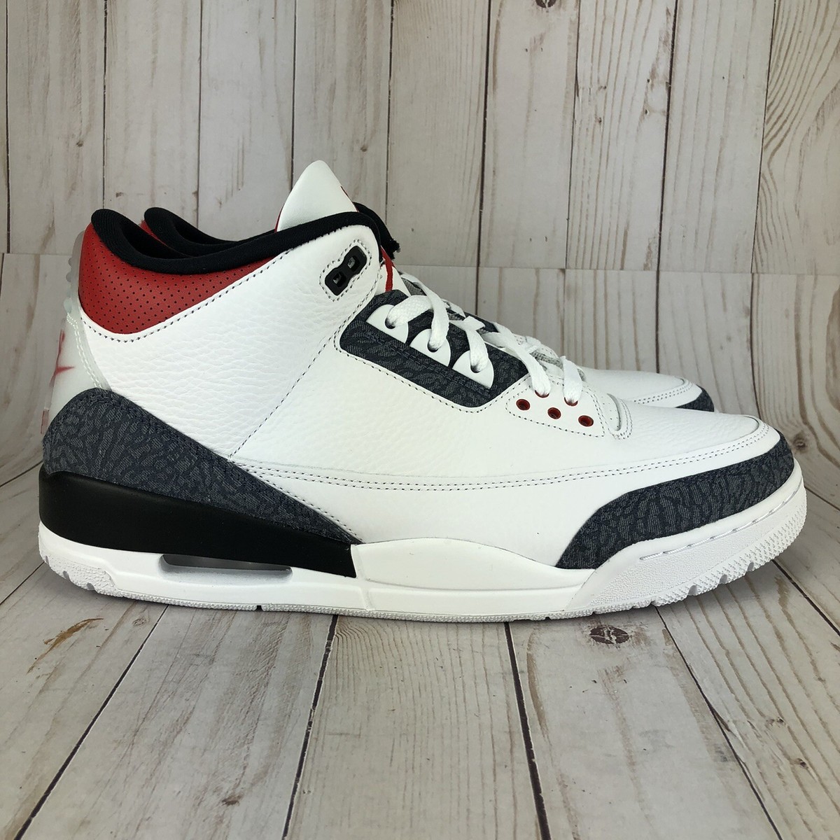 Nike Air Jordan 3 Retro Denim SE 2020 Fire Red Shoes