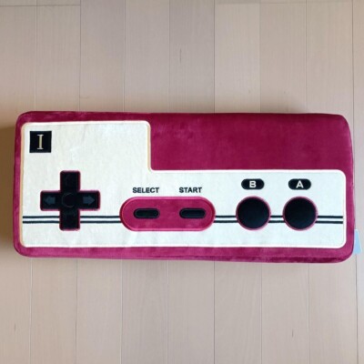 Nintendo Museum Limited Famicom Controller Plush toy Big Cushion