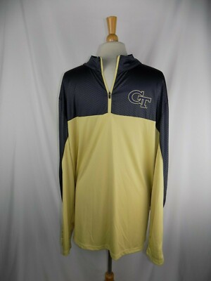 Georgia Tech Yellow Jackets Colosseum 1/4 Zip Pullover Men's