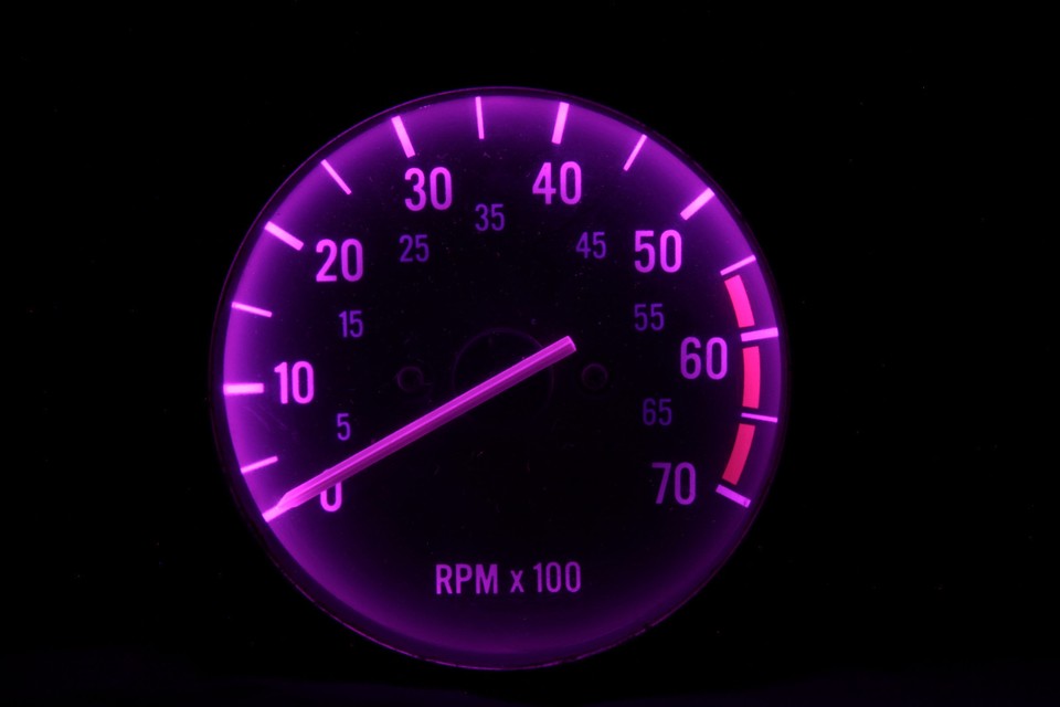 Purple LED Speedometer Gauge Cluster Dash Interior LED Kit for Jeep YJ ...
