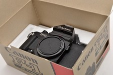 S/N263xxx Almost Unused in Box Canon New F-1 AE Finder 35mm Camera Body Japan