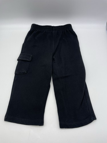 Nike Air Jordan Joggers Toddler 24 Months Black Jumping Man Cargo Trousers - Picture 2 of 4