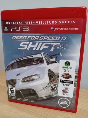Need for Speed: Shift (Sony PlayStation 3 PS3, 2009) Greatest Hits - EA
